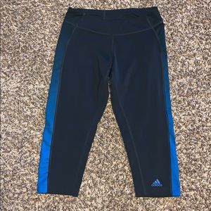 Adidas crop workout leggings
